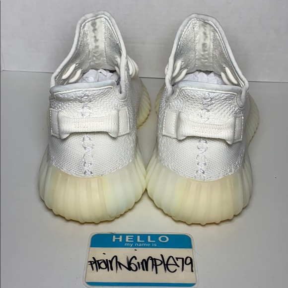 🔴SOLD🔴 Adidas Yeezy 350 Boost Triple White sz 10 - Picture 7 of 9